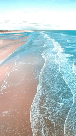 White Sand Beach Iphone Xs Ocean Wallpaper