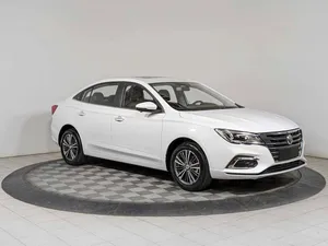 White Sedan M G5 Showroom Wallpaper