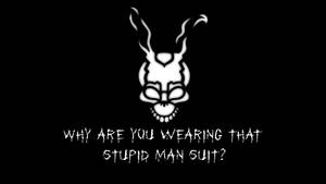 White Skull Head Donnie Darko Wallpaper