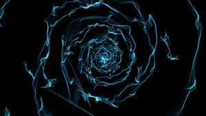 White Spiral Smoke Wallpaper