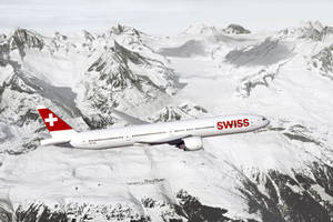 White Swiss Airplane 4k Wallpaper