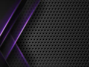 White Tiger Roaring On Black Background Wallpaper