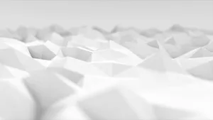 White Triangles In A White Background Wallpaper