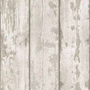 White Wood Wallpaper