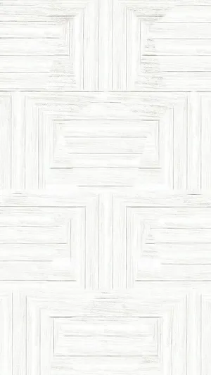 White Wood Herringbone Pattern Wallpaper