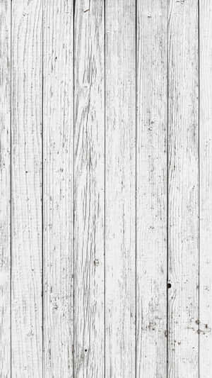 White Wooden Planks Texture Wallpaper