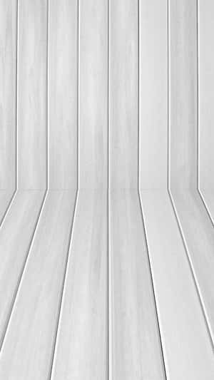 White Wooden Planks Texture Wallpaper