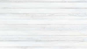 White Wooden Planks Texture Wallpaper