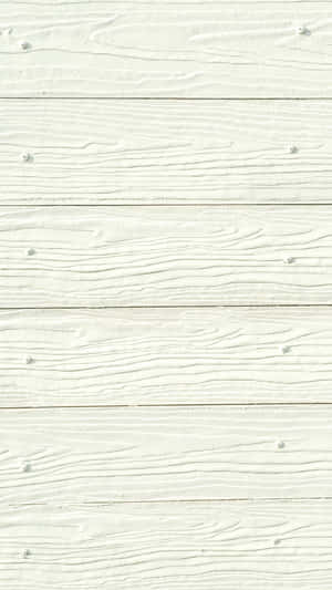 White Wooden Planks Texture Wallpaper