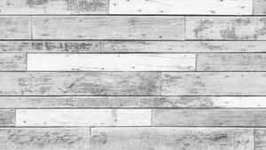 White Wooden Planks Texture Wallpaper