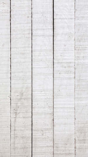 White Wooden Planks Texture Wallpaper