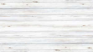 White Wooden Planks Texture Wallpaper