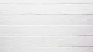 White Wooden Planks Texture Wallpaper