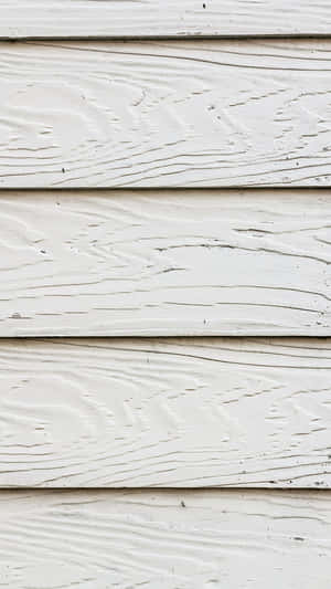 White Wooden Texture Background Wallpaper