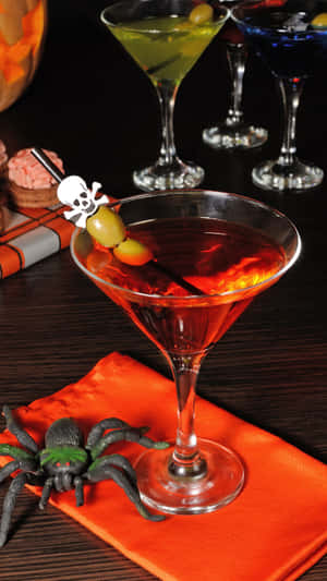 Who Said Cocktails Couldn't Be Spooky? Wallpaper