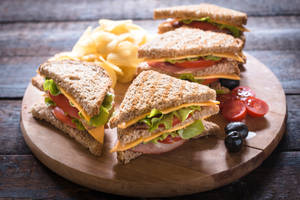 Whole Wheat Bread Sandwiches Wallpaper