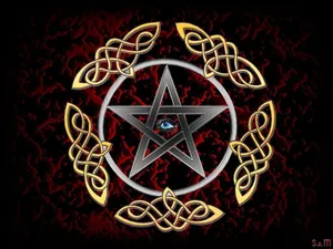 Wiccan Illuminati Symbol Wallpaper