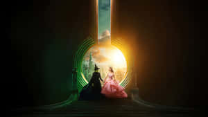 Wicked Glinda And Dorothy Wallpaper
