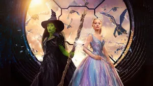 Wicked Glinda And Dorothy Wallpaper