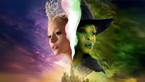 Wicked Glinda And Elphaba Wallpaper