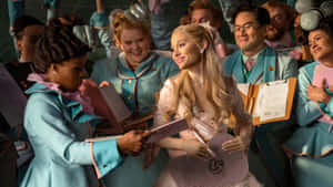 Wicked Glinda And Friends Wallpaper