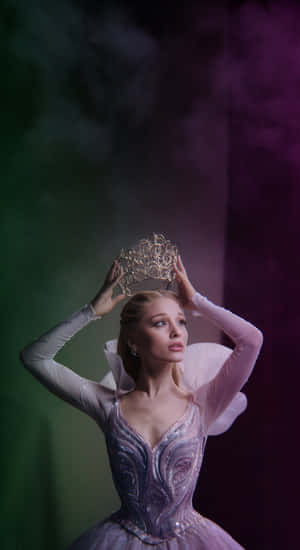 Wicked Glinda Crown Moment Wallpaper