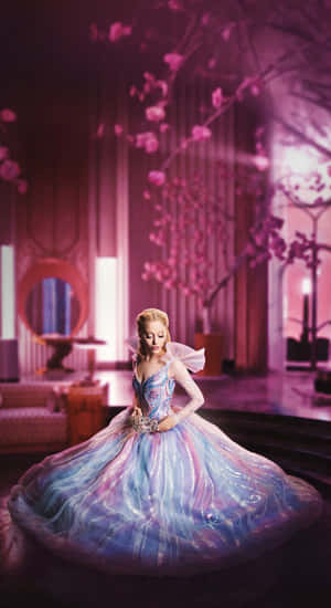 Wicked Glinda Enchanted Elegance Wallpaper