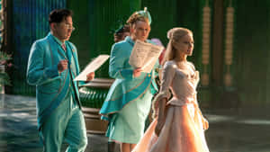 Wicked Glinda On Stage Wallpaper