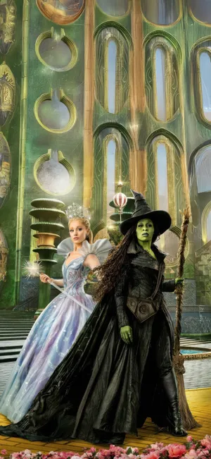 Wicked Iconic Characters Wallpaper