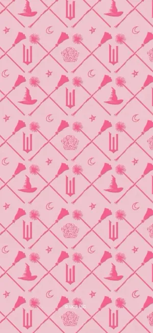 Wicked Iphone Pink Pattern Wallpaper
