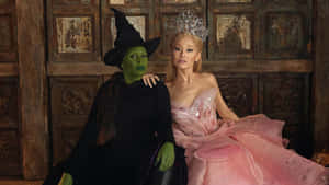 Wicked Movie Characters Wallpaper