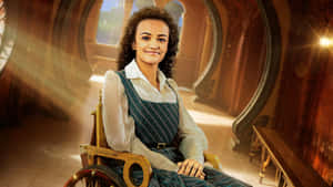 Wicked Movie Elphaba Introduction Wallpaper