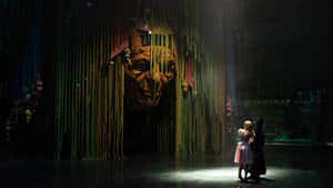 Wicked Movie Iconic Scene Wallpaper