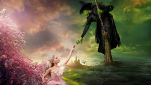 Wicked Movie Magical Moment Wallpaper