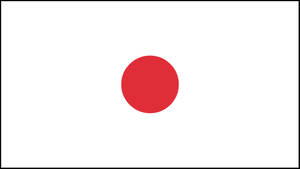 Wide Poster Of A Japan Flag Wallpaper