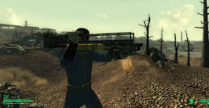 Wield The Ultimate Power With The Fat Man In Fallout 4 Wallpaper