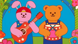 Wiggle Wiggle Kids Music Wallpaper