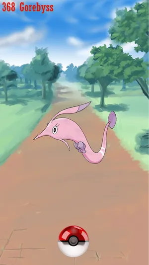 Wild Gorebyss Appears Wallpaper