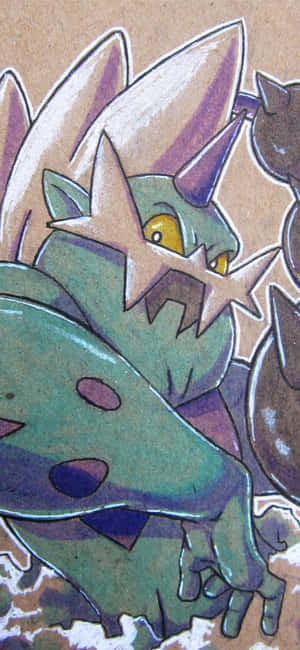 Wild Thundurus Portrait Wallpaper