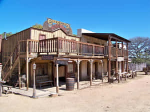 Wild West Building Wallpaper