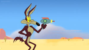 Wile E Coyote Laser Gun Wallpaper