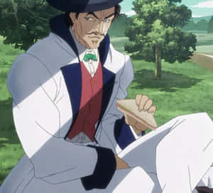 Will A Zeppeli Anime Portrait Wallpaper