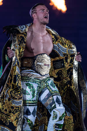 Will Ospreay Making A Stage Entrance Wallpaper