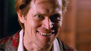 Willem Dafoe Evil Grin Wallpaper