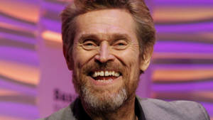 Willem Dafoe Lovely Smile Wallpaper