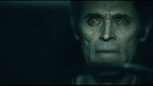 Willem Dafoe Yellow Eyes Wallpaper