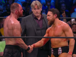 William Regal Bryan Danielson Jon Moxley Aew Revolution Wallpaper