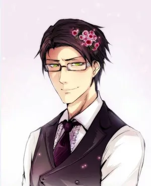 William T. Spears Posing In An Elegant Outfit Wallpaper