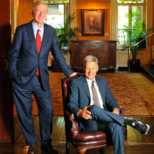 William Weld With Gary Johnson Wallpaper