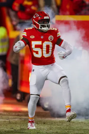Willie Gay Kansas City Chiefs Entrance Wallpaper